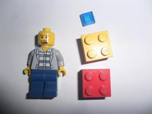 Lego Caballero Medieval Muñeco Mini Set Ladrillo