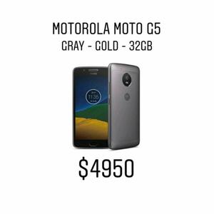 Motorola Moto G5 Nuevos Libres Garantia