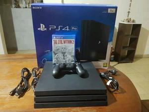 PS4 pro 4k 2 teras mas juego nuevo sellado