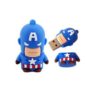 Pendrive Personajes - Capitán América 16gb