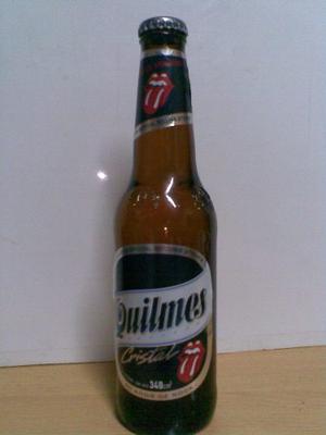 Quilmes *rolling Stones* - Botellita Vidrio Llena- Coleccion