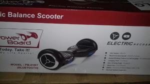 Scooter Eléctrico Poder Board Con Bluetooth Y Control