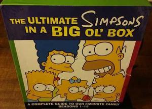 The Ultimate Simpsons - Seasons 1-12 Box Set 3 Books