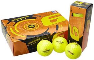 Bridgestone Golf  E6 Bolas De Golf, Amarillo, Paquete De