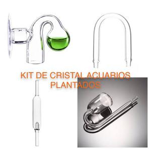 Kit De Cristal Premium Para Acuarios Plantados.