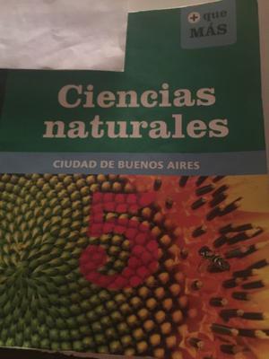 Libro de Ciencias Naturales 5 Ciudad de Buenos Aires,