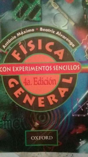 Libro de Física General con Experimentos Sencillos Antonio