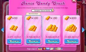 Lingotes De Oro Para Candy Crush Saga