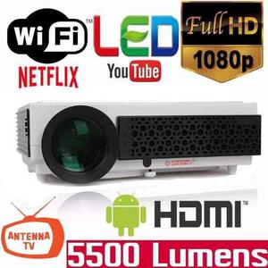 Proyector Led 96 Plus Hd lm Hdmi Vga Wifi Android 