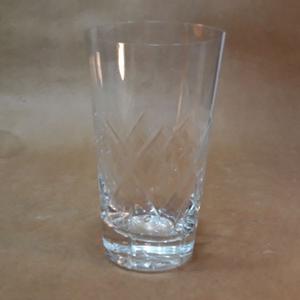 Vasos Para Agua De Cristal Tallado 10 Piezas