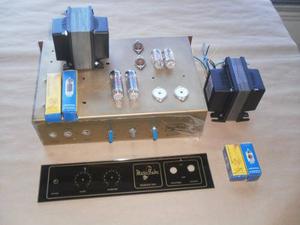 Amplificador Valvular 15 Watts Kit Marctube Para Armar