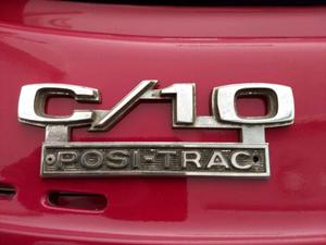 Insignia Chevrolet Brava C10 Positrac - original