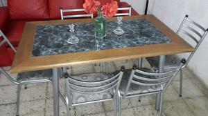 Mesa mas 6 sillas con envio gratiis!!