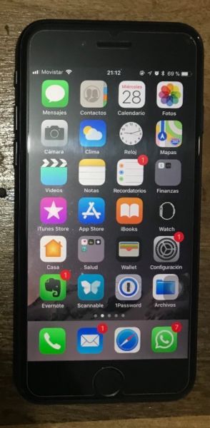 Apple Iphone  Gb Space Gray Liberado Como Nuevo