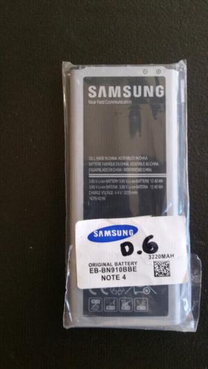 Bateria Samsung note 4 original nueva