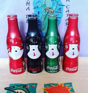 Botellas Coca Cola Navidad  Aluminio