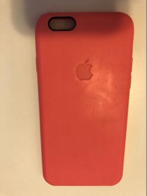 Funda Original de apple, color Salmón. Para iphone 6 y 6S
