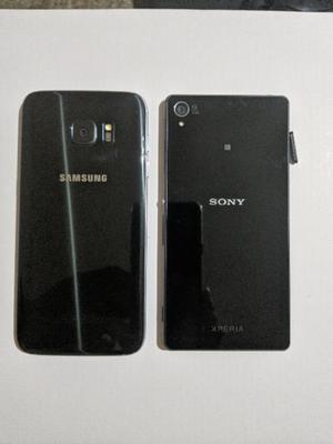 Galaxy S7 Edge y Xperia Z3 para reparar o repuesto
