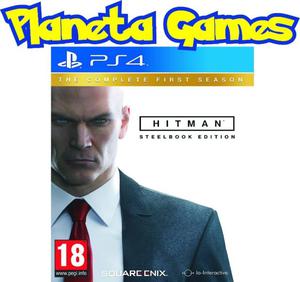 Hitman Steelbook Edition Playstation Ps4 Fisicos Caja