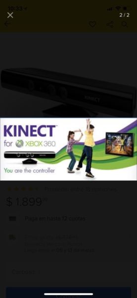 Kinetc usado para Xbox 360