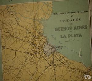 Mapa Aca Camino De Acceso Ciudad Bs As Y La Plata 