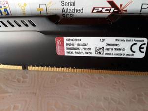 Memoria Ddr3 Kingston mb mhz Hyperx Fury Negra Hx318