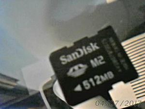 Memoria SanDisk 512MB