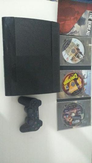 PS3 Slim 500GB 6 meses de uso