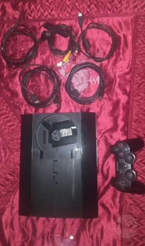 Ps3 Super Slim Completa! Con 21 Juegos!!