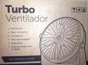 Turbo 16" para pared o piso