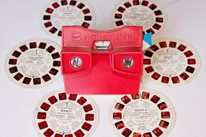 VISOR VIEWMASTER GAF 3D CON REELS DE SNOOPY