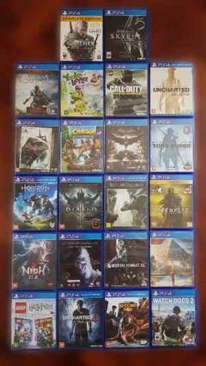 Vendo juegos de PS4 (nuevos y usados)