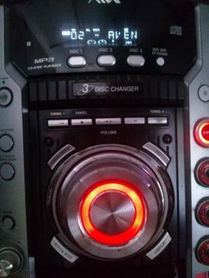Aiwa Centro Sin Bafles sin Control Lee Cd-mp3 Ok Radio