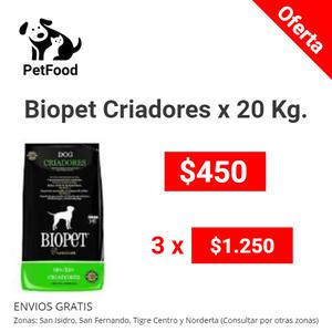 Alimento para perros Biopet