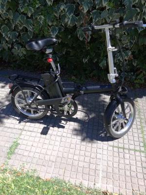 Bicicleta eléctrica velocidad 25 km autonomia segun uso
