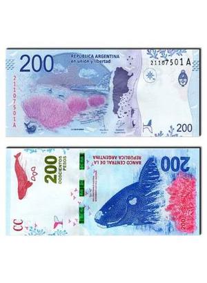 Billete 200 Pesos Argentina Sin Circular