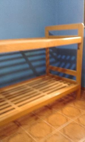 CAMA SUPERPUESTA DE MADERA