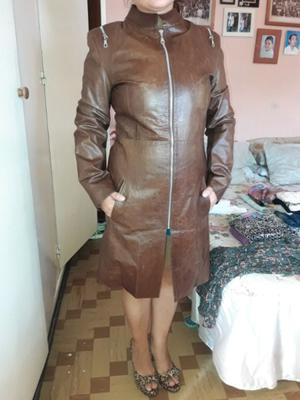 Campera de mujer en cuero