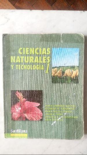 Ciencias naturales y tecnología 1, Santillana