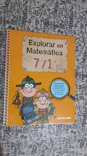Explorar En Matematica 7/1 Es Santillana