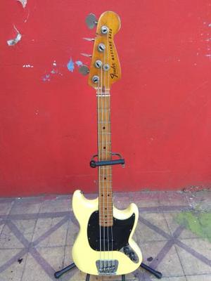 Fender Mustang Bass Usa Del 78! Todo Original. Permuto