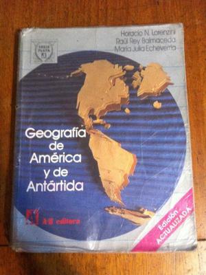 GEOGRAFIA DE AMERICA Y DE ANTARTIDA A-Z EDITORA