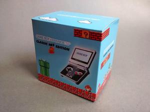 Game Boy Advance Sp Consola Caja Réplica Custom Hard Game