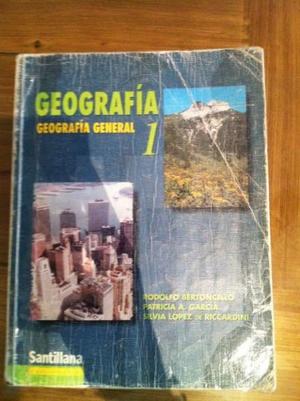 Geografía 1,geografía general, Santillana, Bertoncello