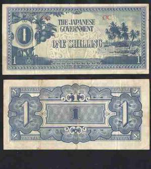 Japanese Government - Ocupacion Oceania - 1 Shilling - 