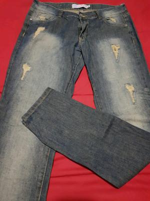 Jeans con roturas