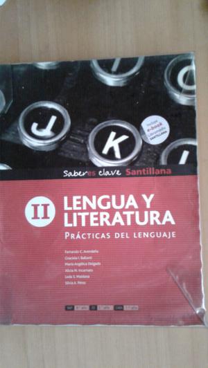 Lengua y literatura 2 saberes clave. Ed. Santillana