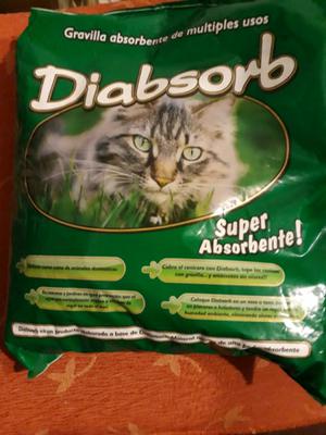 Piedras sanitarias para gatos Diabsorb