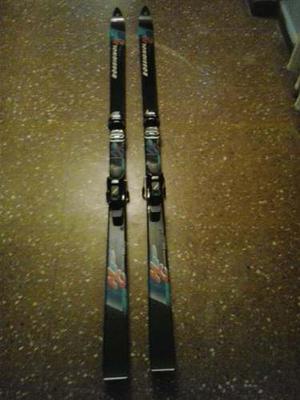 Ski Rossignol 193 Cm Con Fijaciones Bastones C Funda