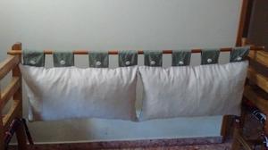 almohadones respaldo cama